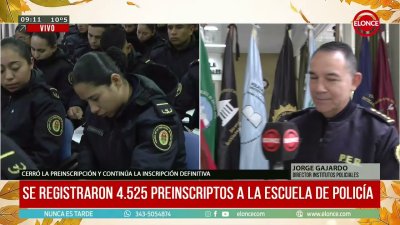 M&aacute;s de 4.500 personas se preinscribieron para ingresar a la Polic&iacute;a de Entre R&iacute;os